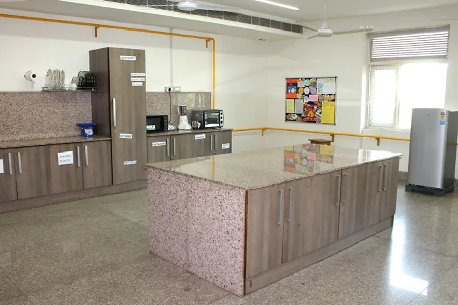 Cafeteria at Ambience Public School