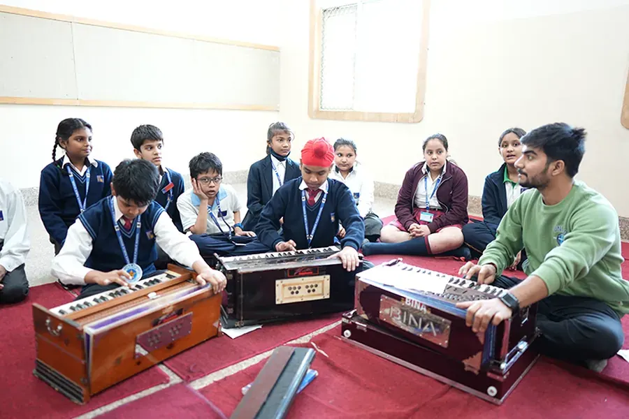 Indian classical music class