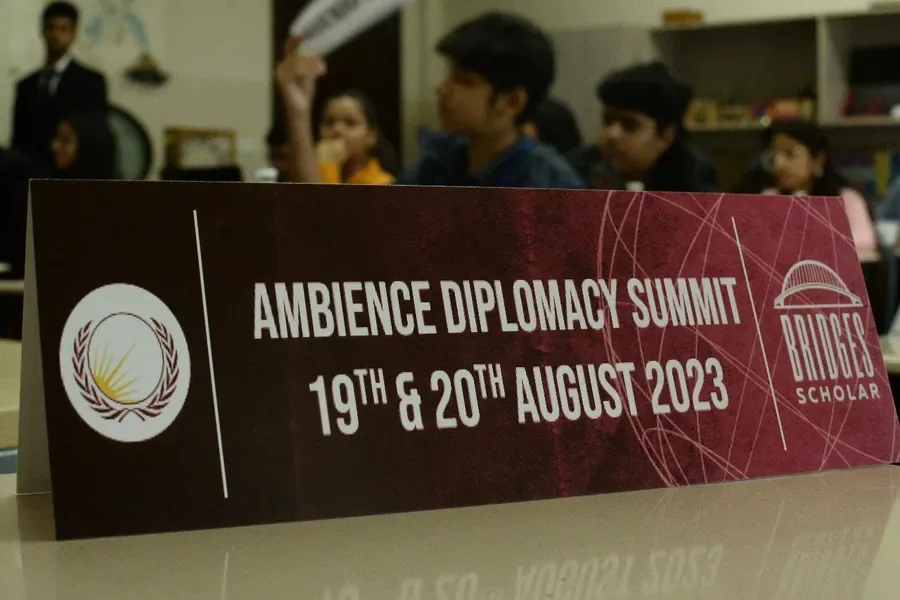 Banner from a previous edition of the Ambience Diplomacy Summit