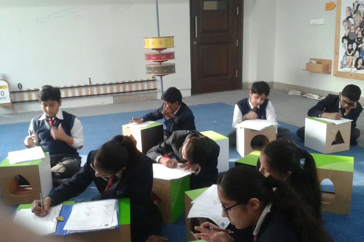Science Laboratories at Ambience Public School